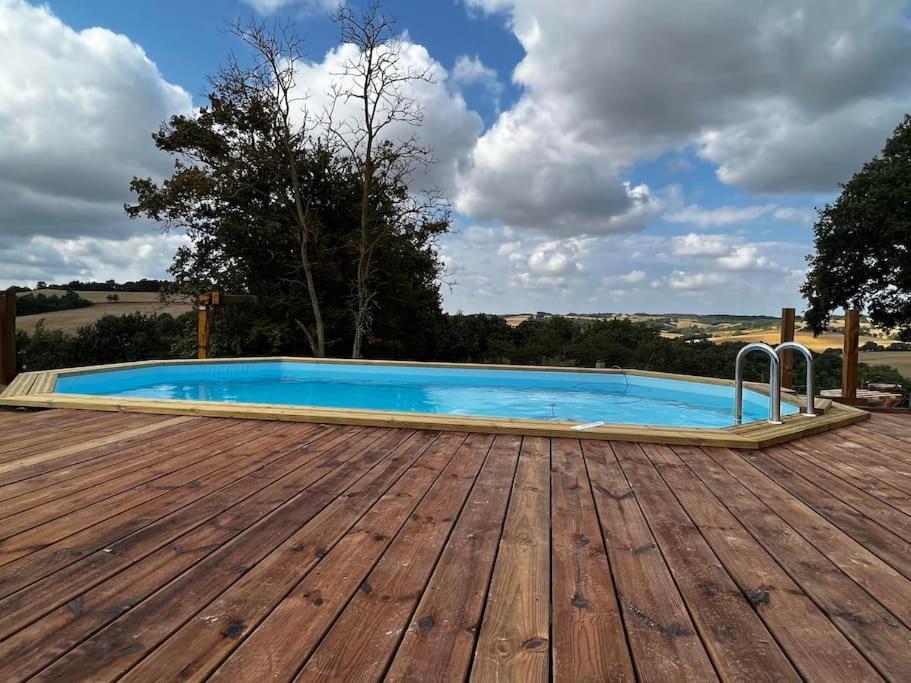 Gite A La Ferme Avec Jacuzzi Et Piscine Chauffee Saint-Felix-de-Tournegat Екстер'єр фото