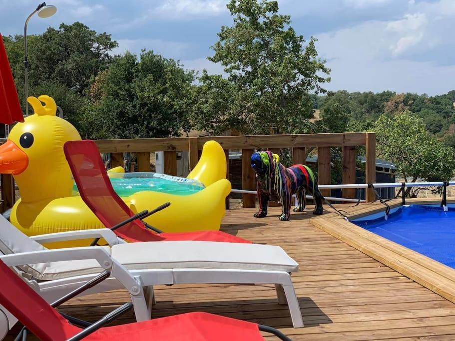 Gite A La Ferme Avec Jacuzzi Et Piscine Chauffee Saint-Felix-de-Tournegat Екстер'єр фото